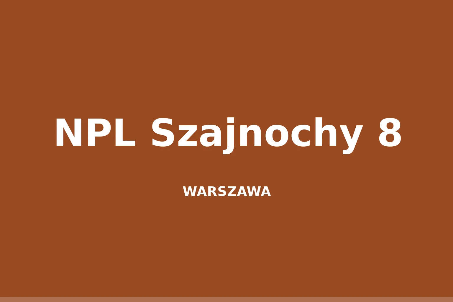 NPL Szajnochy 8