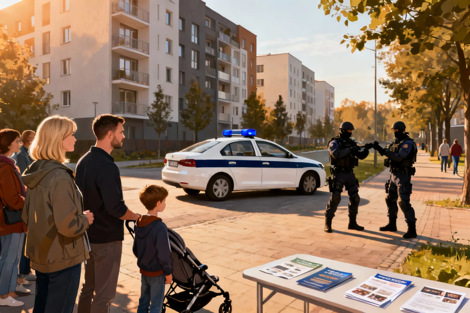 Stołeczna policja na Krajowym Treningu Rodzinnym — ćwiczenia i porady dla mieszkańców