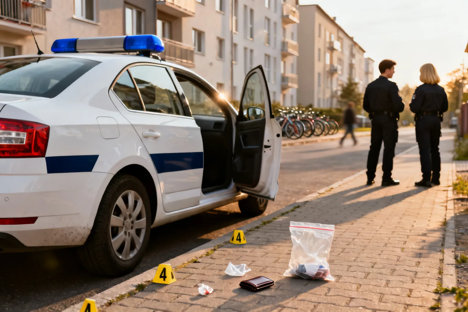 18-latek zatrzymany na Bemowie za posiadanie znacznej ilości narkotyków