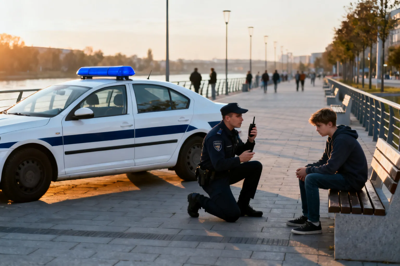 Mężczyzna z pałką zaatakował 13-latka na Bulwarach Wiślanych