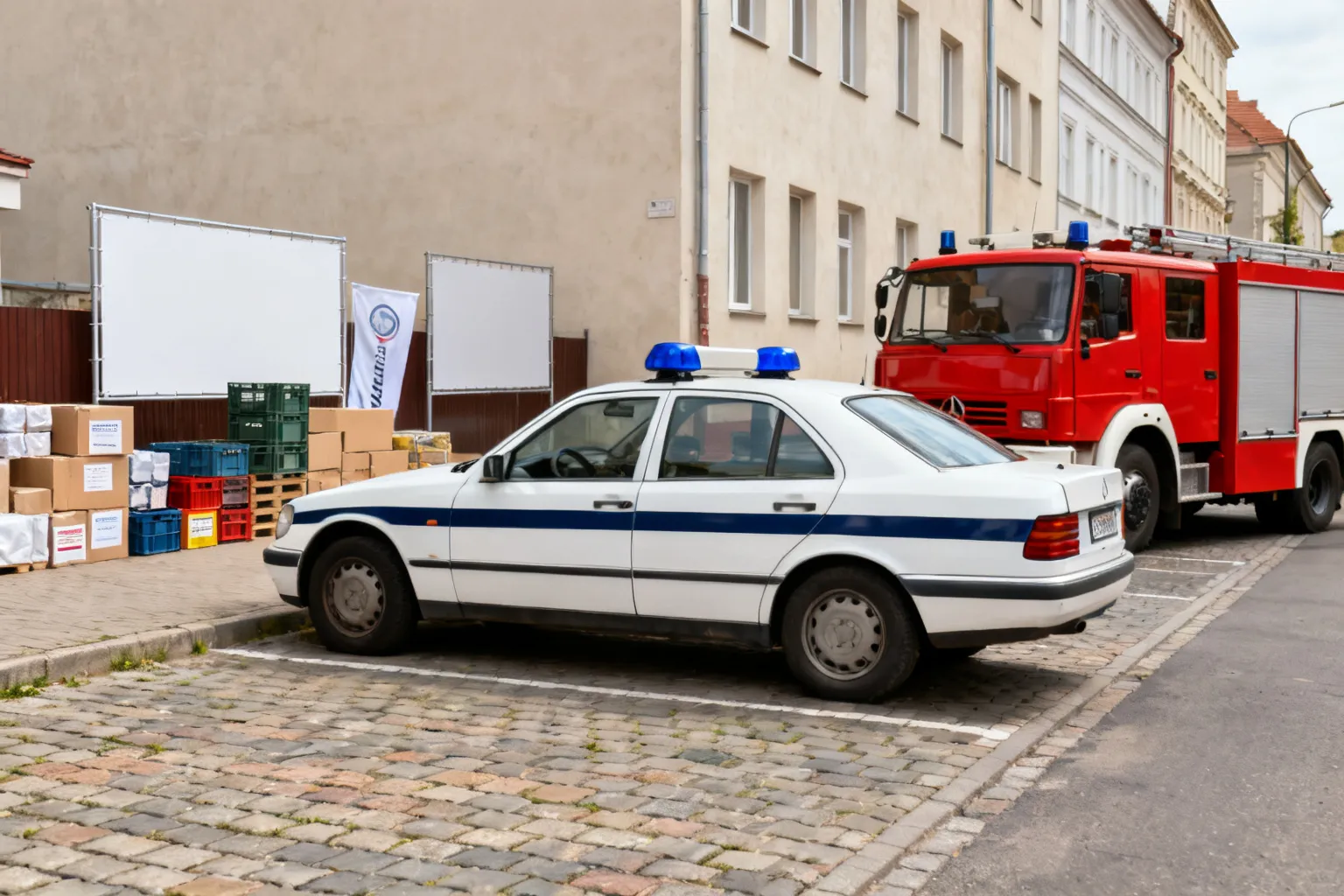 Inauguracja klas mundurowych w Górze Kalwarii z udziałem policji