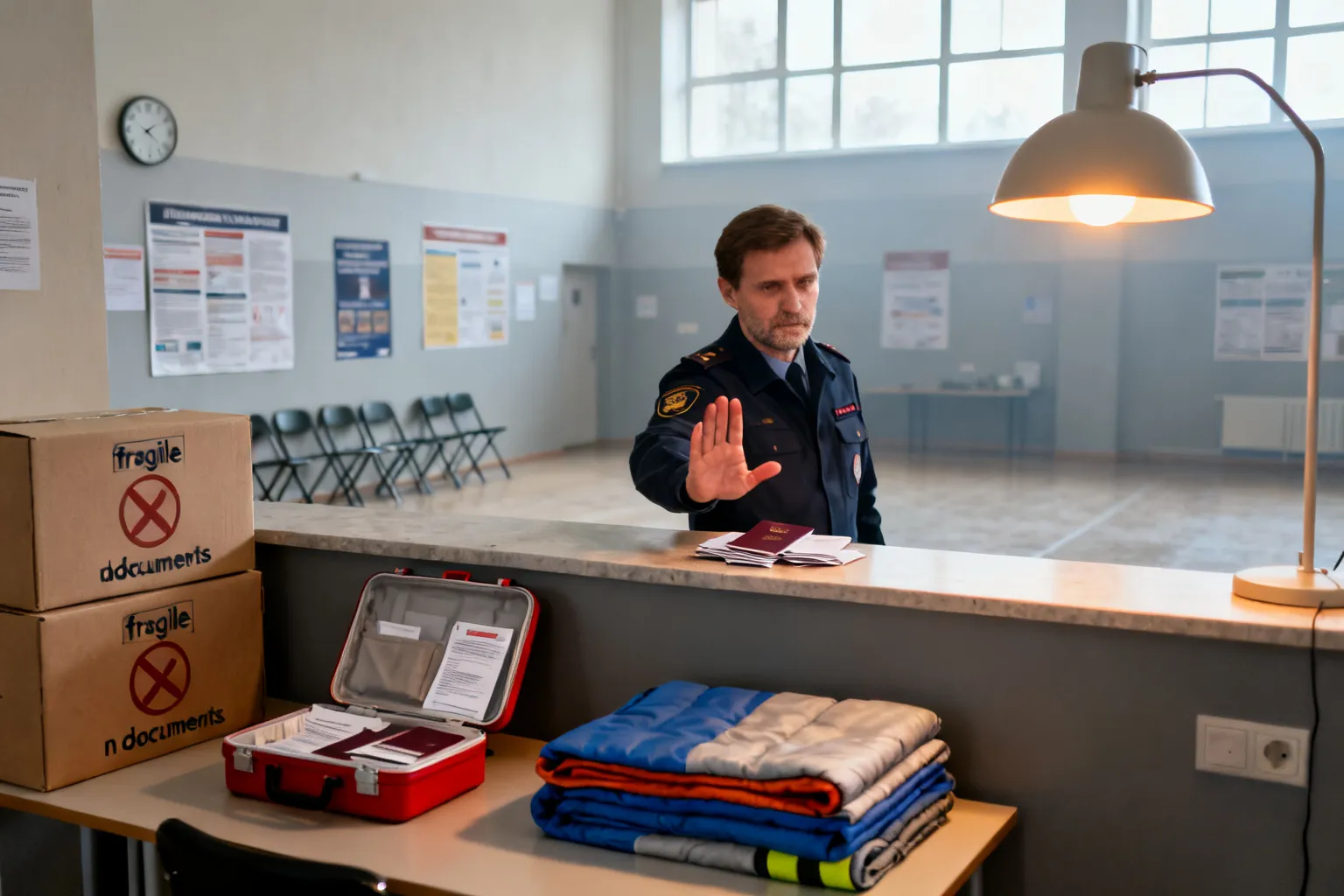 Nie przekazywać dokumentów podczas ewakuacji — rządowe ostrzeżenie