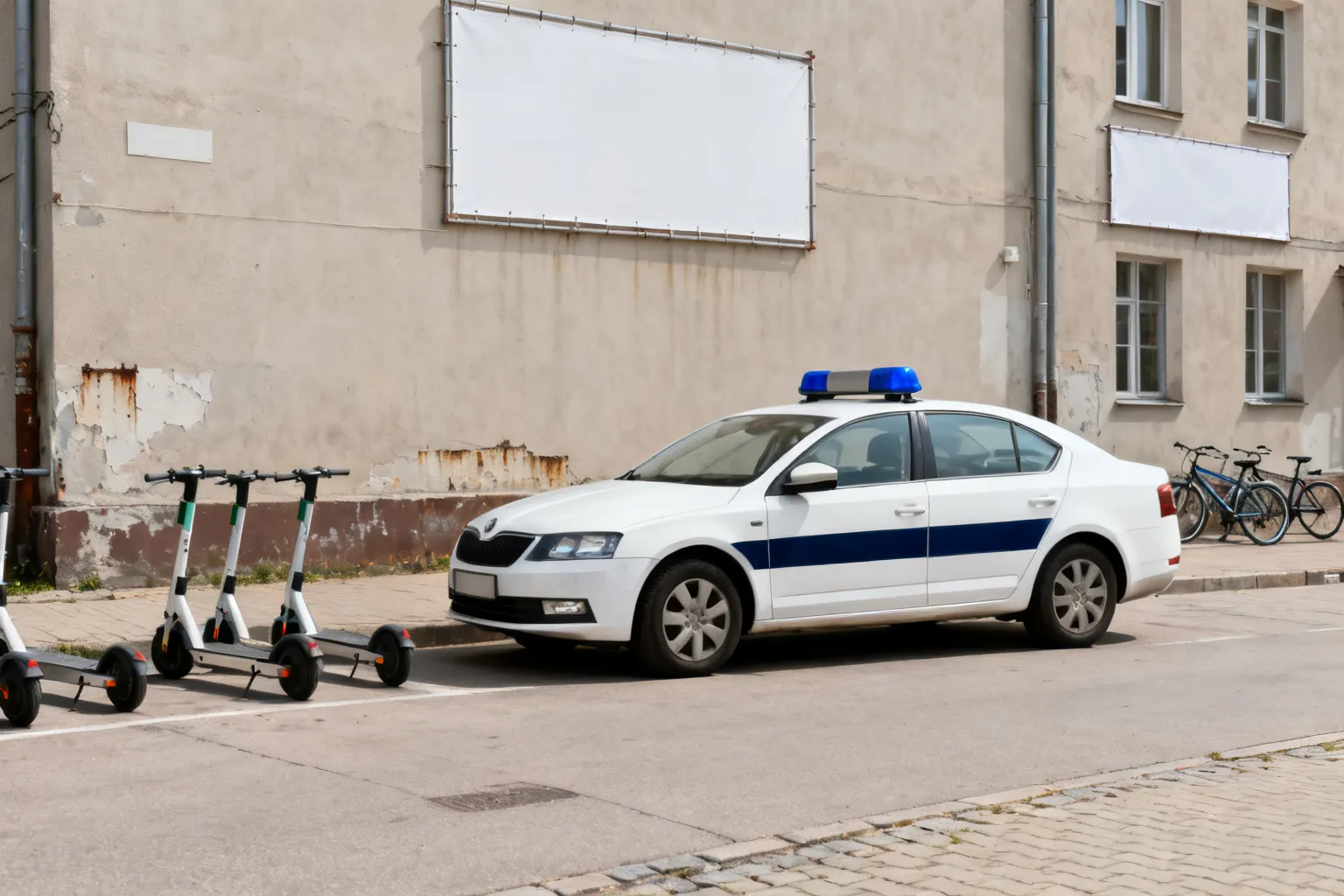 Policja kontroluje hulajnogi i rowery elektryczne na Mokotowie, Ursynowie i Wilanowie