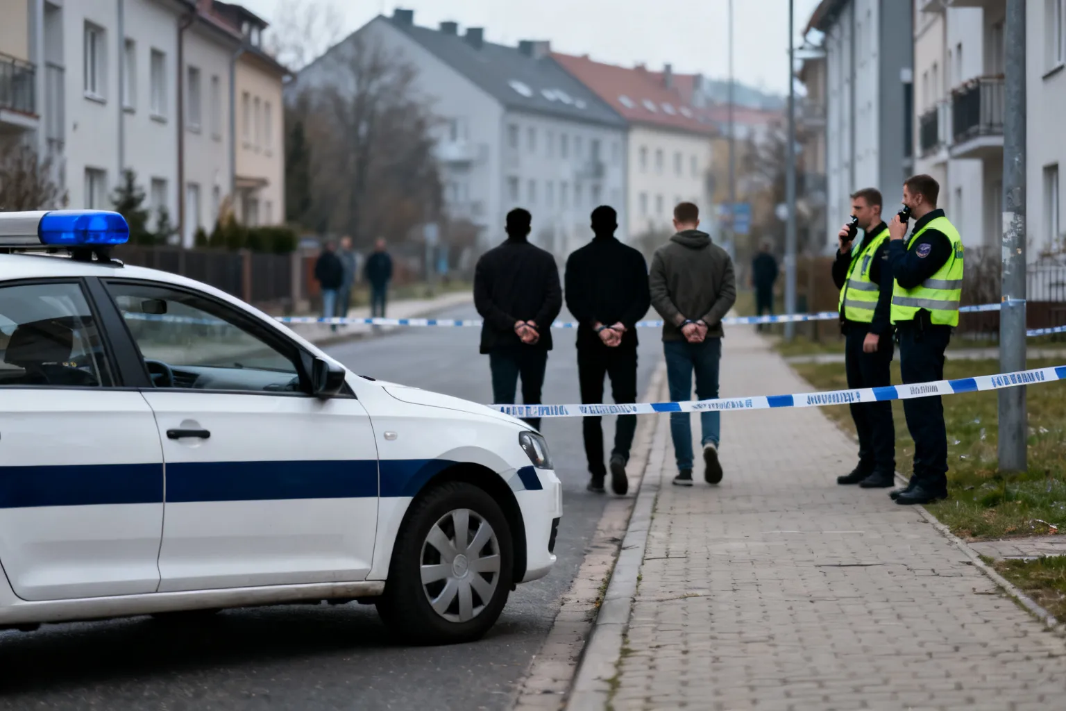 Zatrzymano trzech mężczyzn po rozboju z użyciem broni na Woli