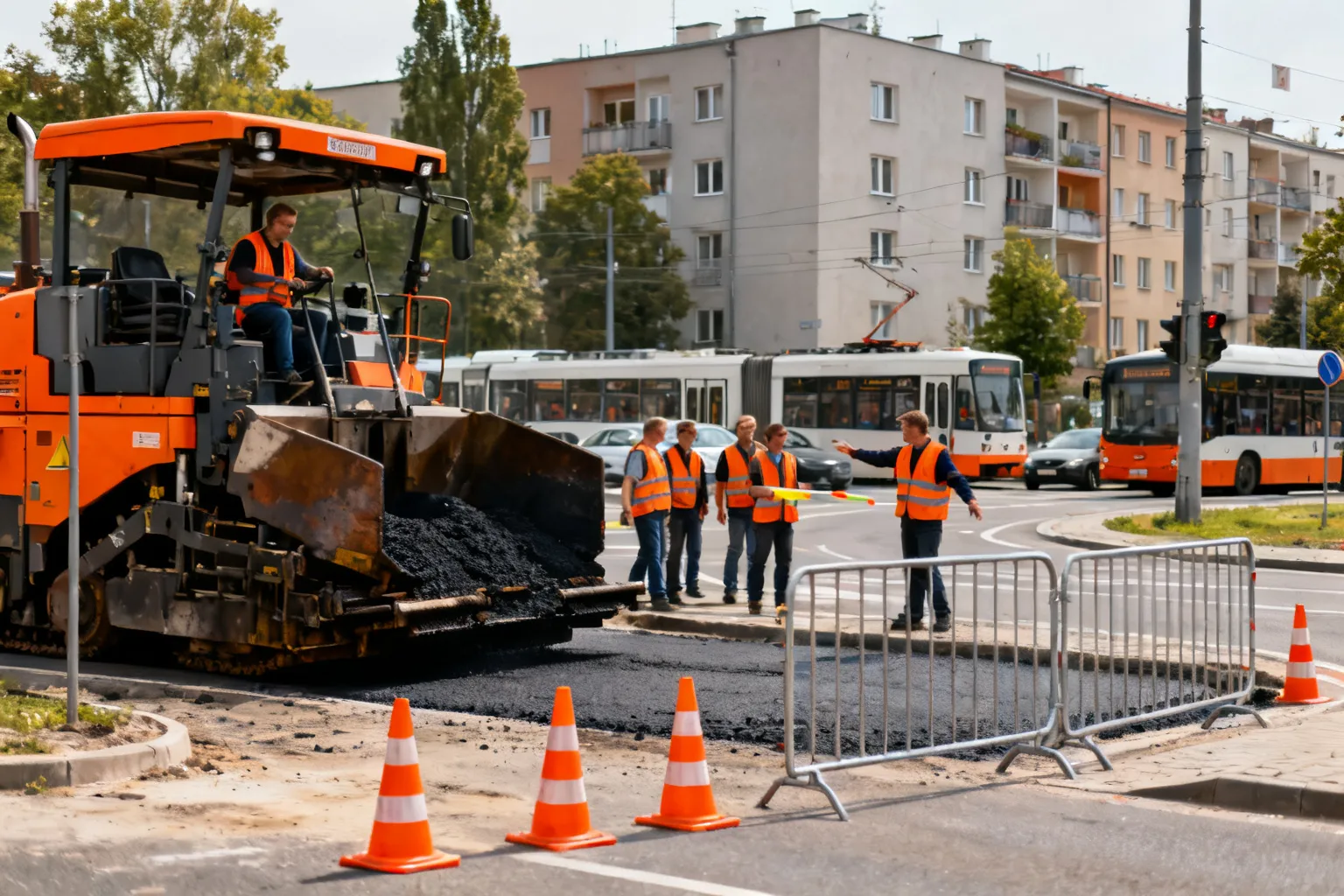 remont Rondo Wiatraczna Warszawa - etapy, objazdy i utrudnienia