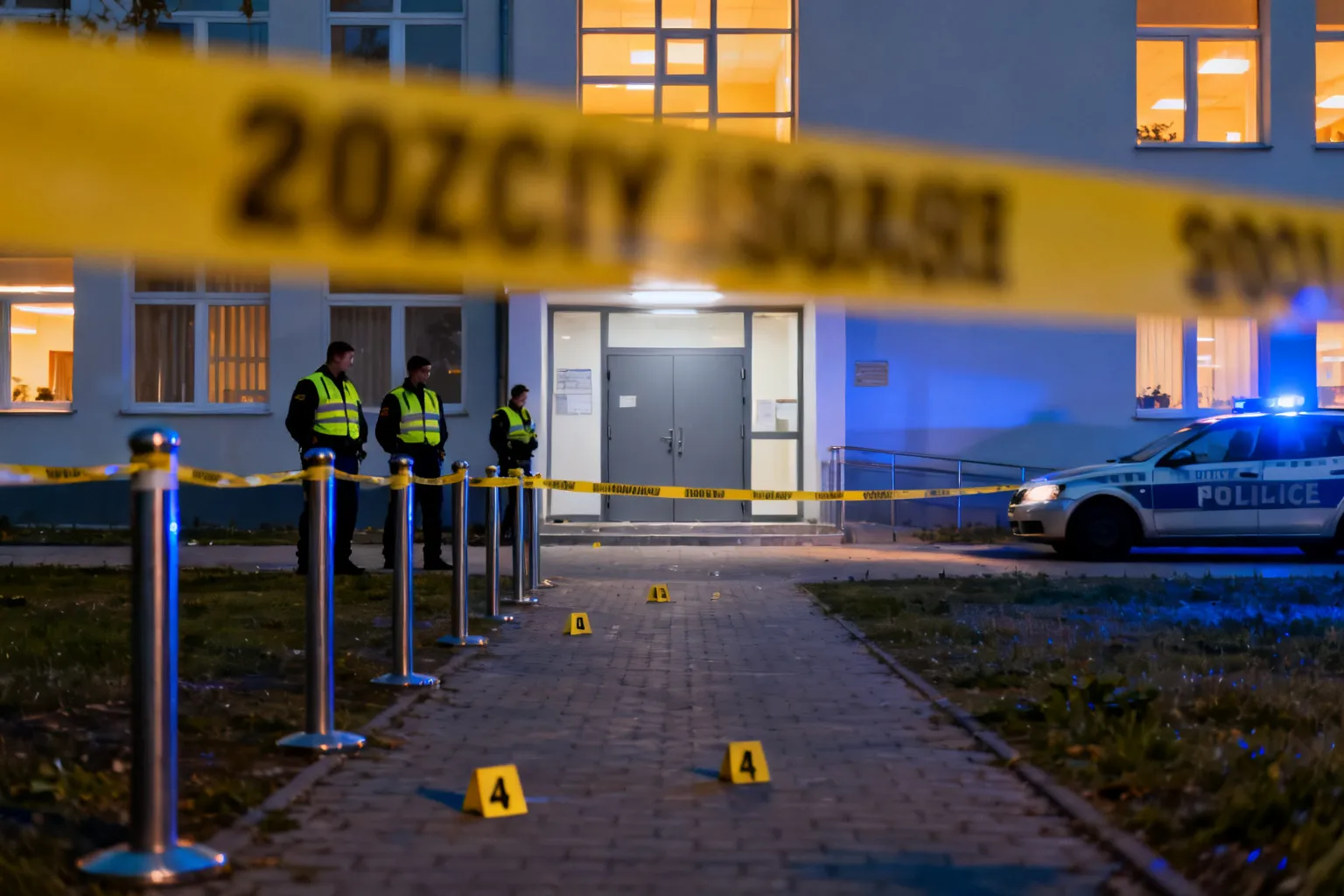 21-latka zaatakowała nożem w szkole przy ul. Mińskiej. Usłyszała pięć zarzutów