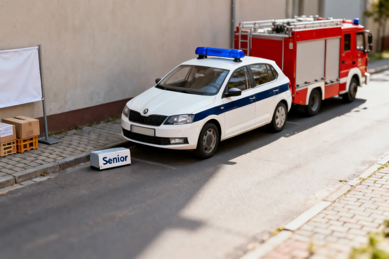 Senior odnaleziony w Otwocku po dwóch godzinach poszukiwań