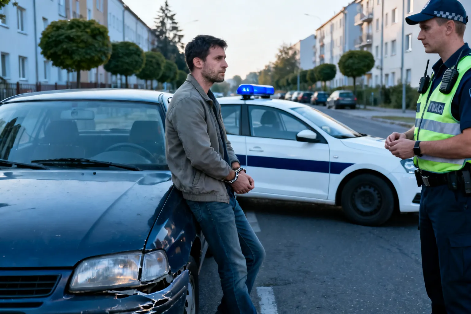 Pijany kierowca zatrzymany w Józefowie miał aktywny zakaz prowadzenia