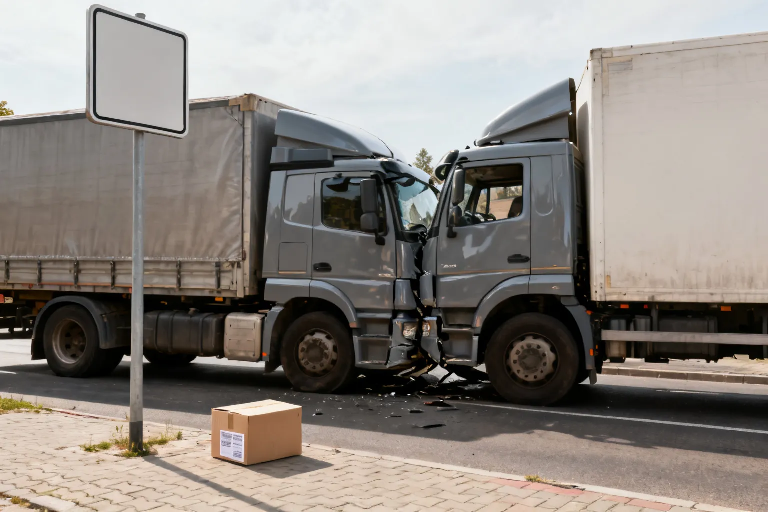 Wypadek na S8 w Markach — samochód wjechał pod naczepę, jedna osoba nie żyje
