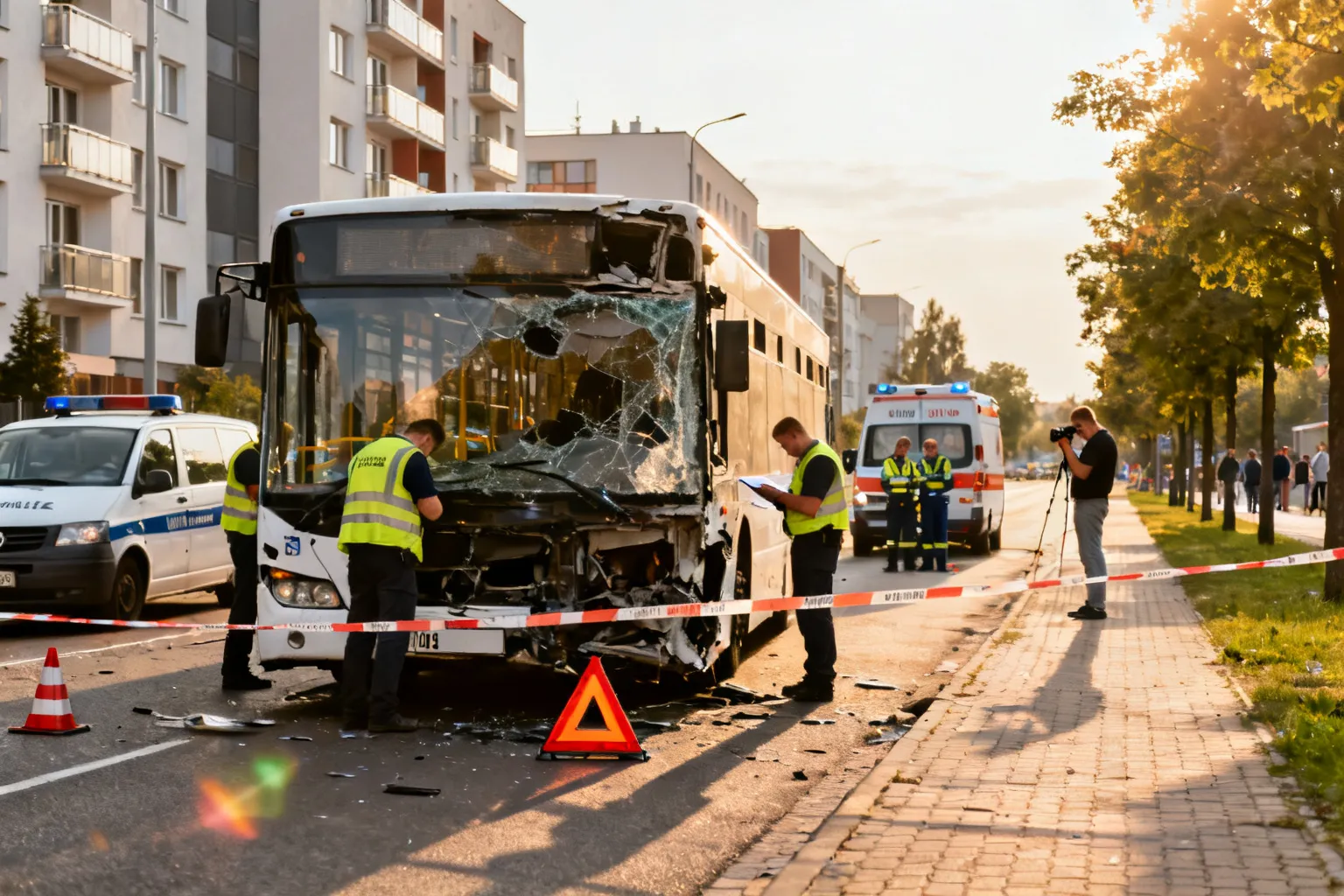Wypadek autobusu linii 186 na Ochocie — prokuratura przedstawiła zarzuty kierowcy