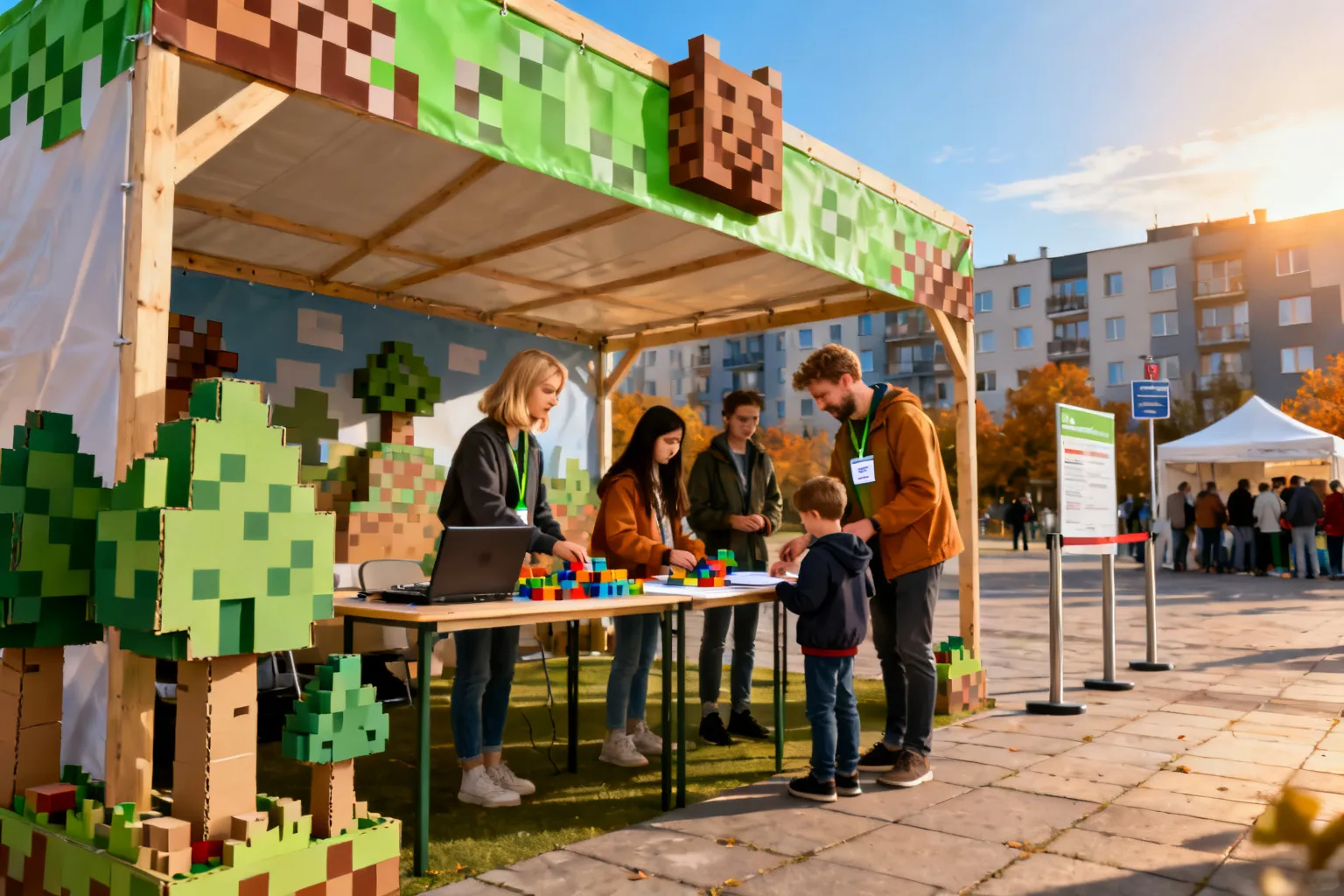 Minecraft Palion w G City Targówek — rodzinny dzień kreatywności 10 października