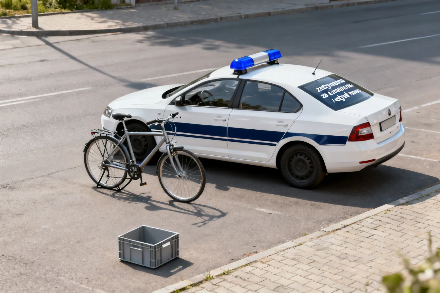 Zatrzymania w Halinowie za kradzieże paliwa i odzysk roweru