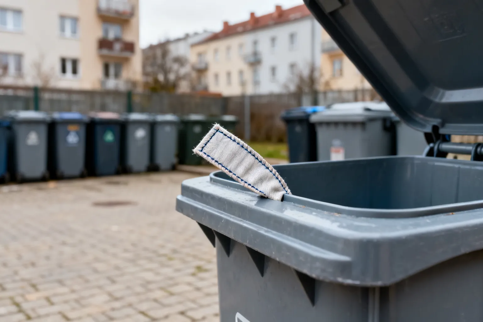 Gdzie wyrzucić metkę od ubrania w Warszawie — wszyta metka trafia do zmieszanych