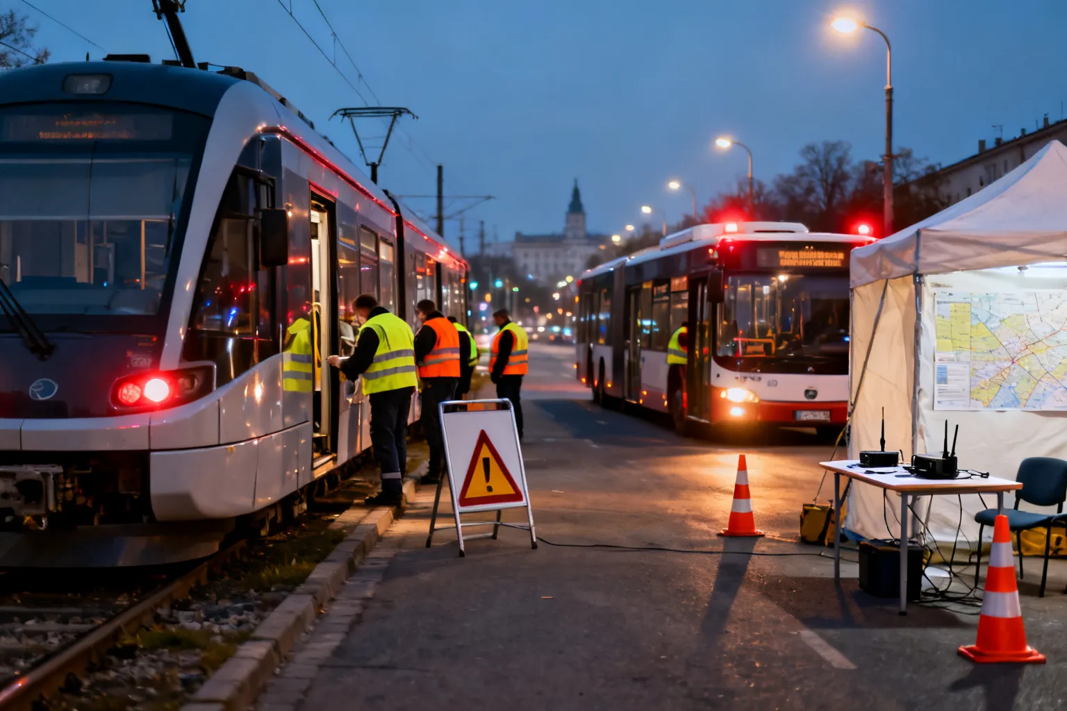 Dokumentacja ewakuacyjna 2477 gmin — Warszawa przygotowuje metro i 120 autobusów