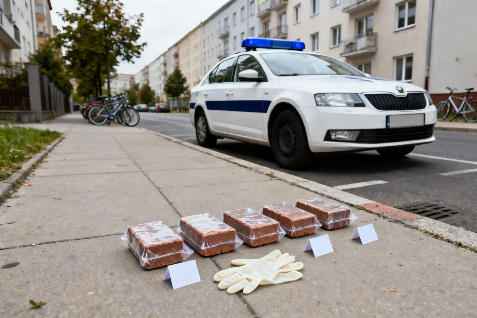 Śródmieście: 45-latek zatrzymany z około 6 kg narkotyków i oskarżony o groźby