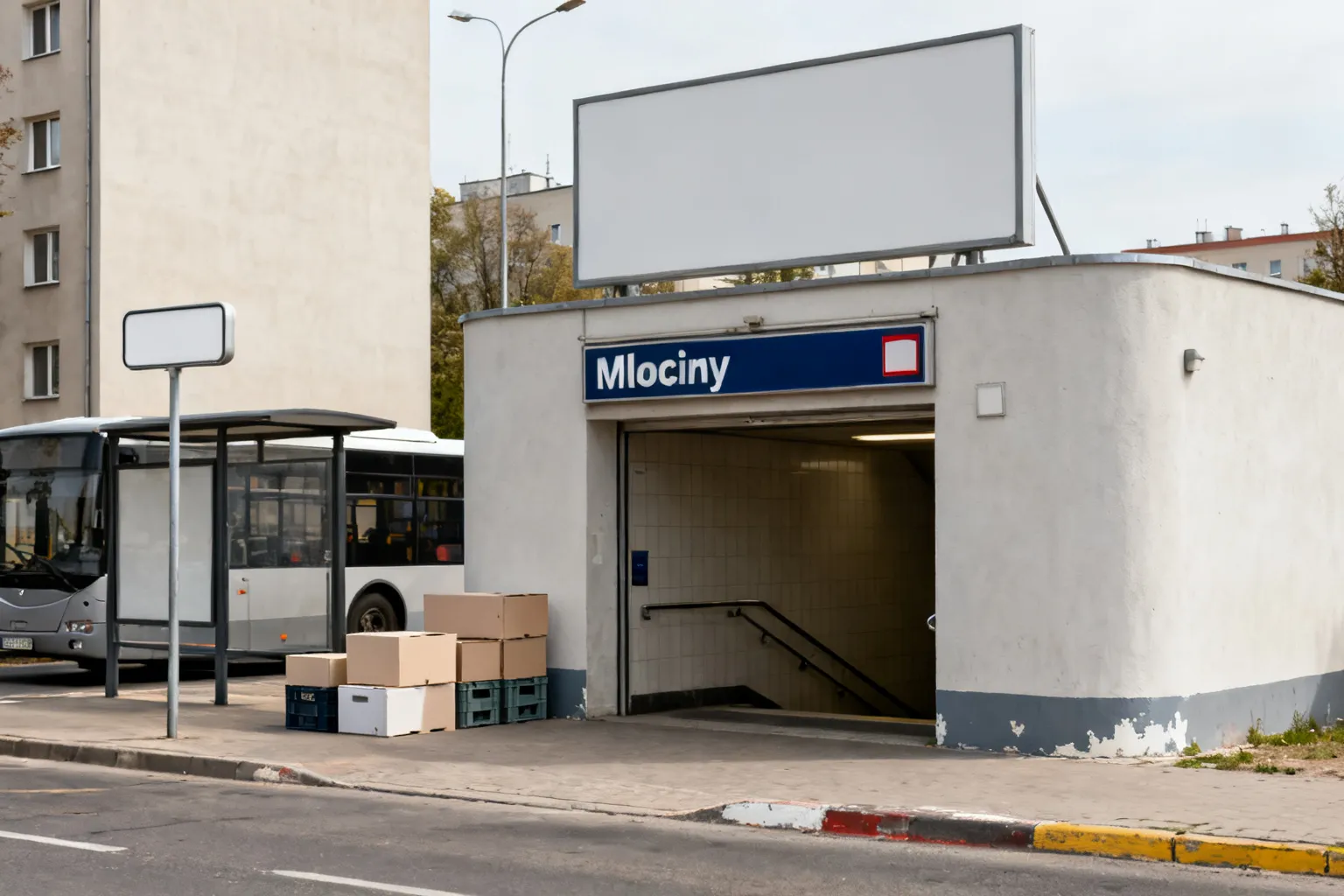Utrudnienia metro M1 Młociny: skrócone kursy i autobusy zastępcze
