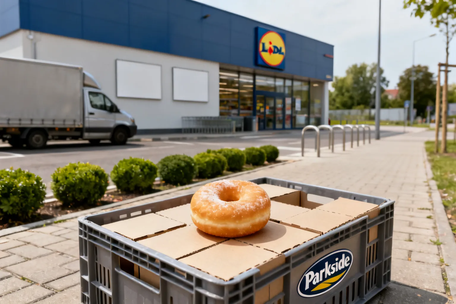Lidl wprowadza limitowany pączek Parkside z logo na 30-lecie