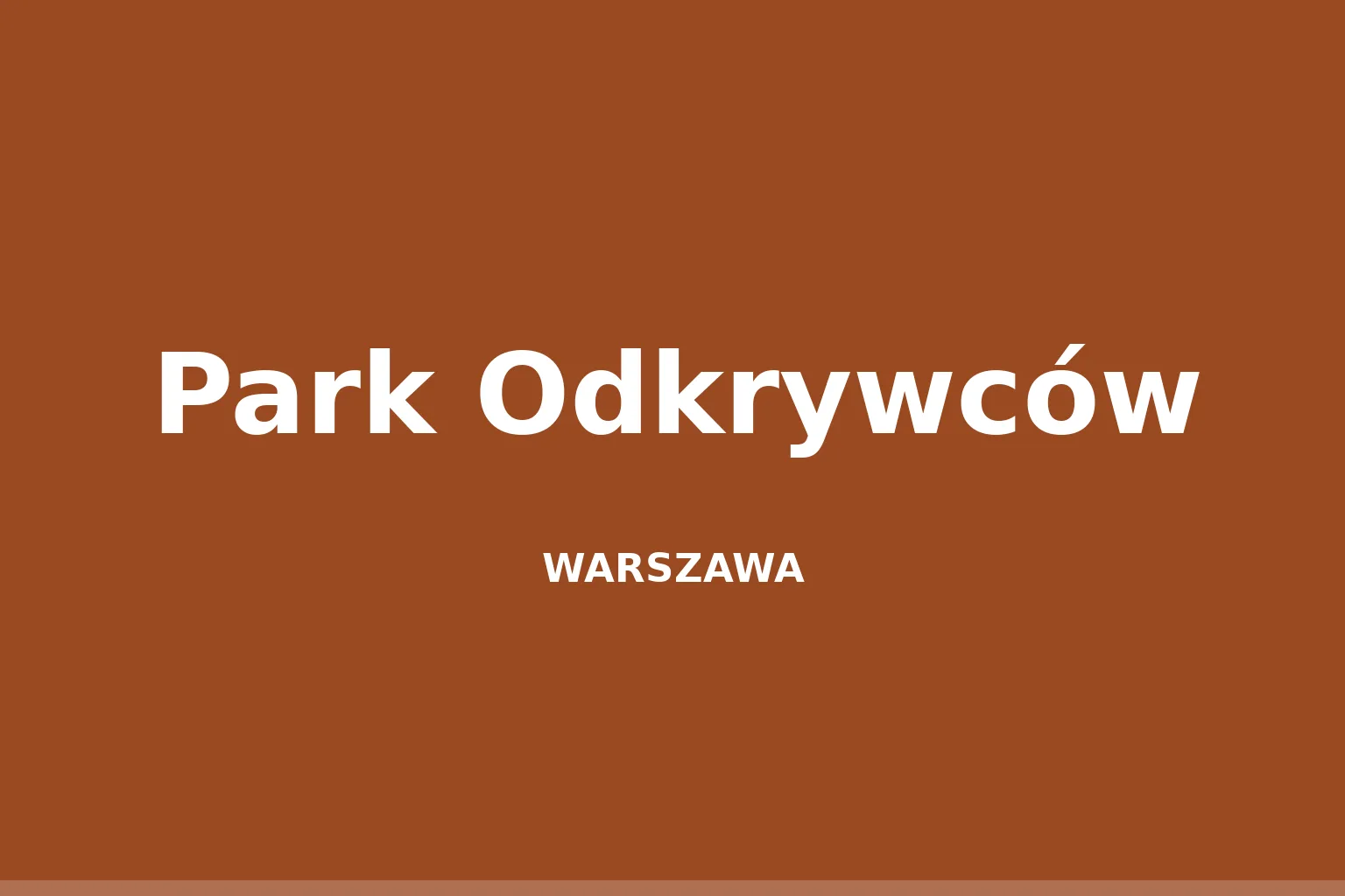 Park Odkrywców